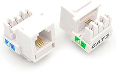 Cat3 Rj11 Punch Down Keystone Jack