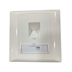 1 Port RJ45 Cat5e Face Plate Wall Socket
