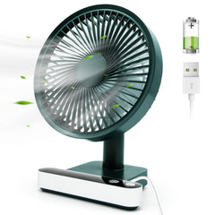 Portable 4 Wind Speed Rechargeable USB Desktop Fan 4W