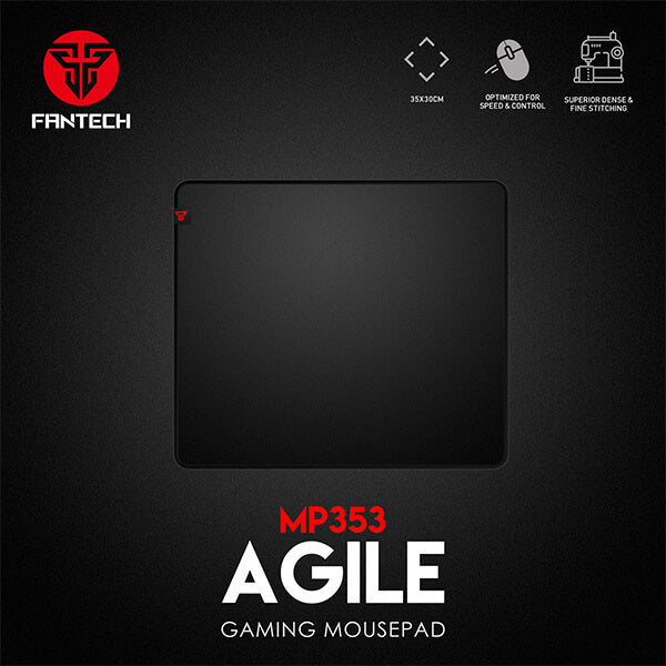 Fantech Agile MP353 Anti Slip Base Gaming Mousepad, mouse pad
