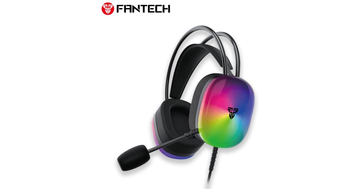 Fantech AURORA HG29 RGB 7.1 Wired USB Virtual Surround Sound Gaming Headset, Clear Sound & Deep Bass w/ Omnidirectional Mic & Easy Volume Control