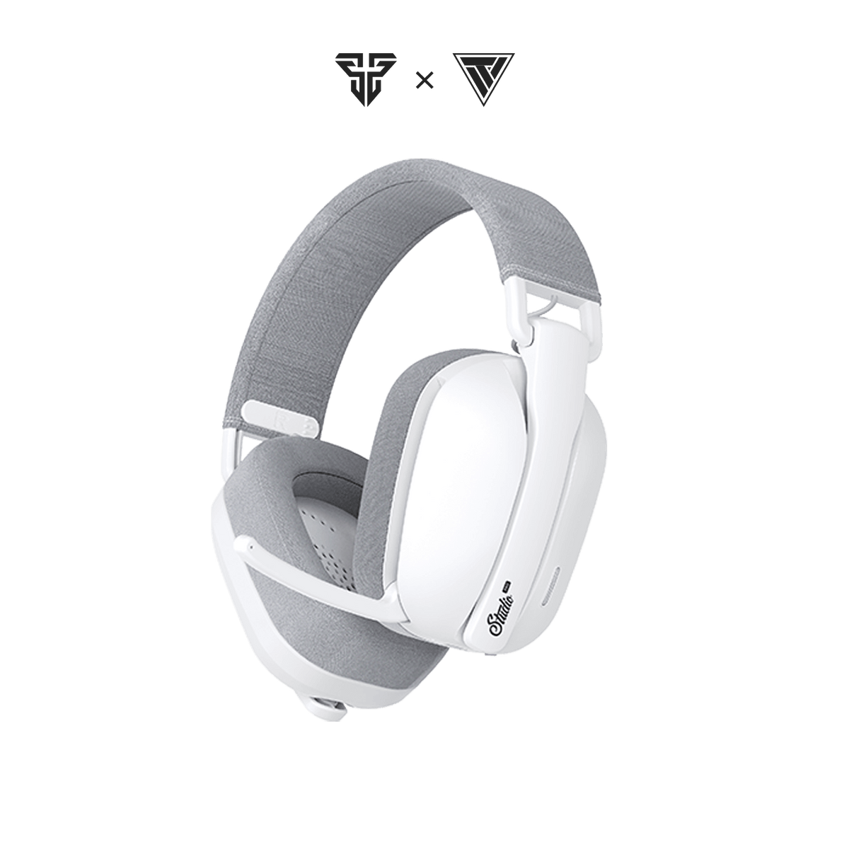 Fantech Studio Pro WHG03 7.1 Surround Sound Bluetooth & Wireless Gaming Headset White with USB Dongle for Phone Usage