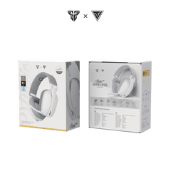 Fantech Studio Pro WHG03 7.1 Surround Sound Bluetooth & Wireless Gaming Headset White with USB Dongle for Phone Usage