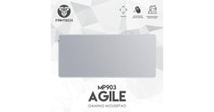 Fantech Agile Mp903 White Professional Large Gaming Mouse Pad, Water-Resistant SPEEDSILK Surface & dynamic friction (900*400*3mm)