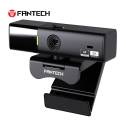 FANTECH C50 LUMINOUS 2K QHD 60FPS Webcam with 5MP Auto Focus, Pan/Tilt Controls, Privacy Shutter, and 3D Noise-Cancelling Mic