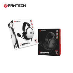 Fantech HG30 white USB wired headset 7.1 Virtual Surround Ultra Comfort Gaming with