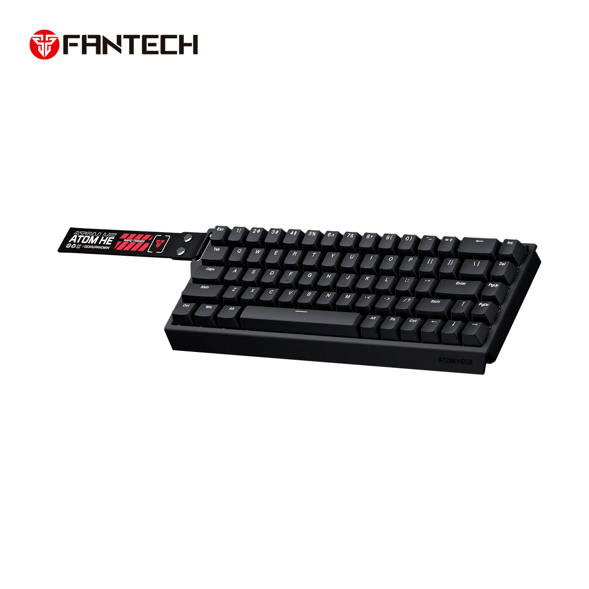 FANTECH MK811 ATOM HE86 MAGNETIC EMERALD BLACK GAMING KEYBOARD