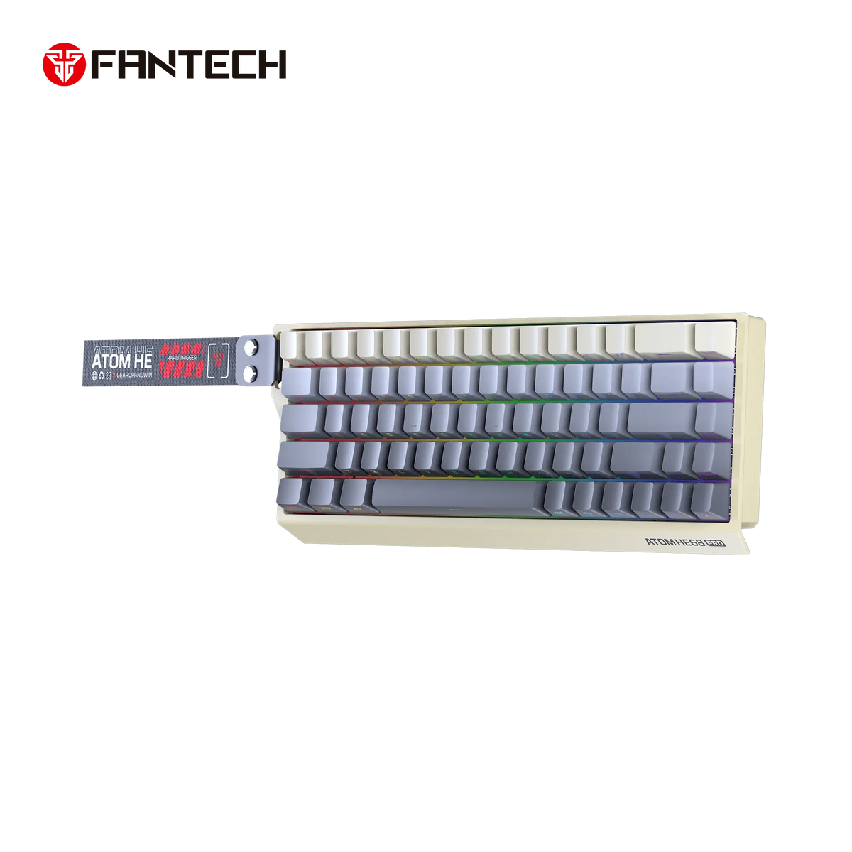 FANTECH ATOM HE MK922 RETRO MAGNATIC EMERALD WIRELESS GAMING KEYBOARD