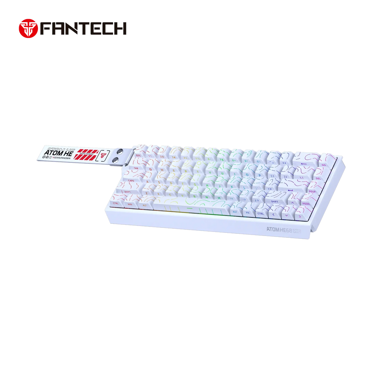 FANTECH ATOM HE MK922 TOPO MAGNATIC EMERALD WIRELESS GAMING KEYBOARD