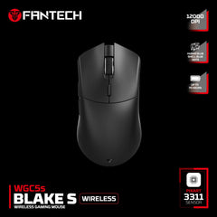 FANTECH BLAKE S WIRELESS WGC5S BLACK MOUSE