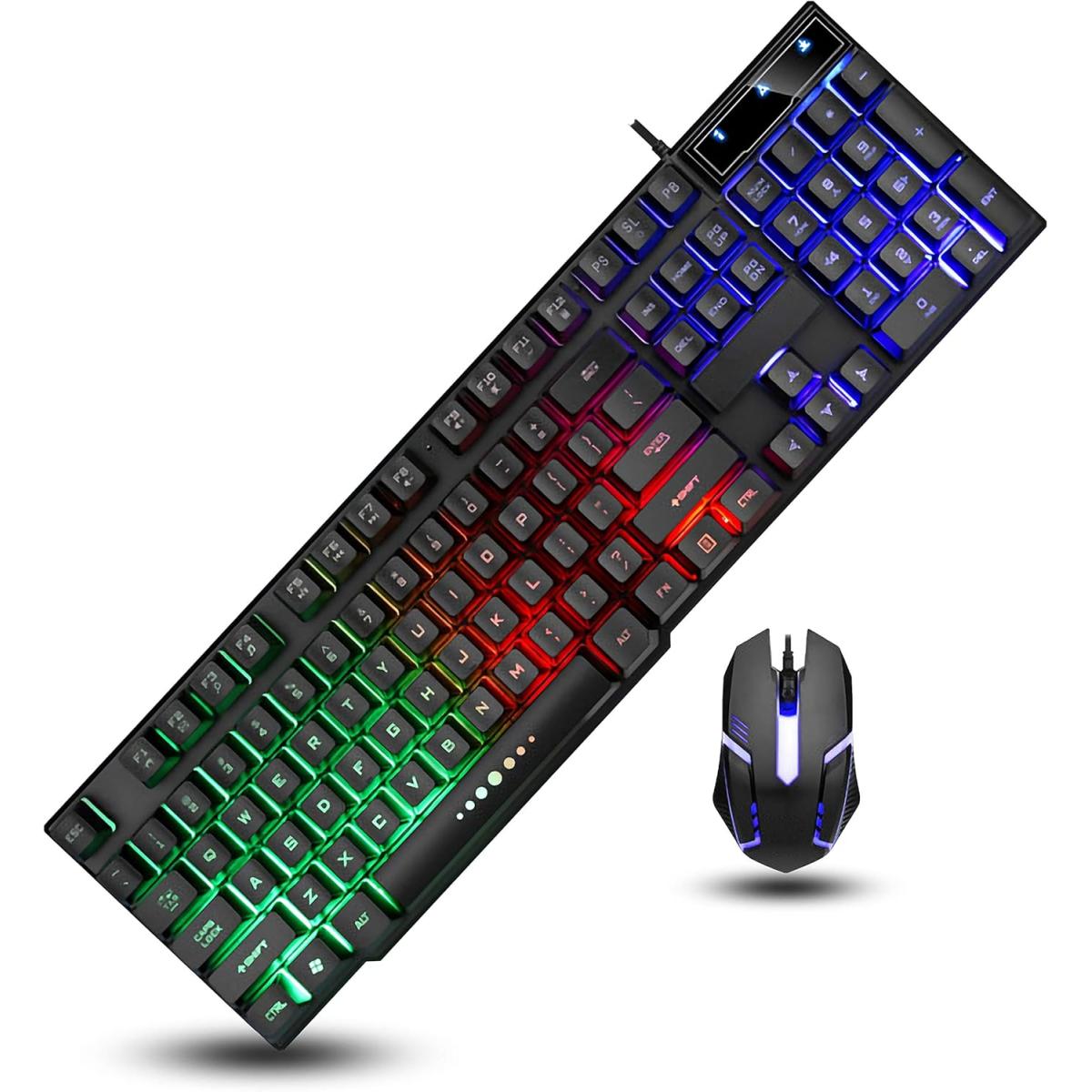 FC-7088 Gaming RGB Wired USB Keyboard & Mouse Combo