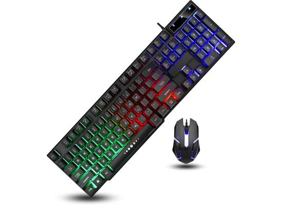 MeeTion MT-C505 Gaming Mouse Keyboard and Headset Combo with Mouse Pad