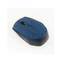 FELYBY Wireless Mouse Wireless 2.4G Soft Fabric G-218B - Black & Blue