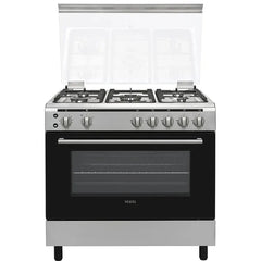 FG9P5066NX Vestel Gas Oven - 90cm - 5 Burners - Stainless Steel