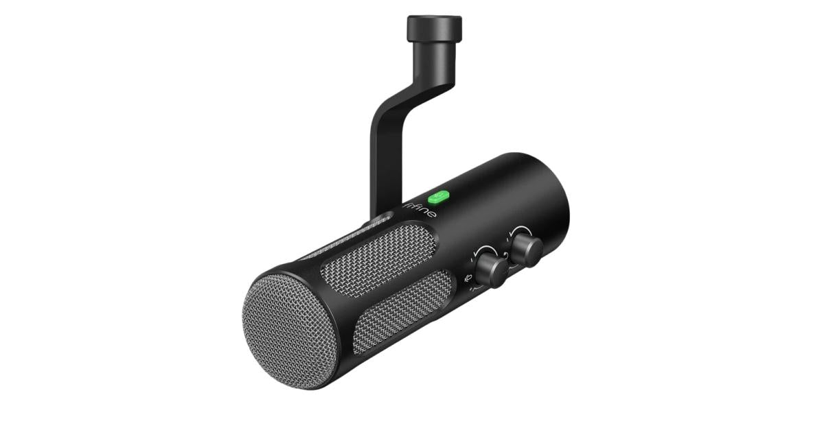 FIFINE AmpliTank Tank3 USB/XLR Dynamic Microphone - Black