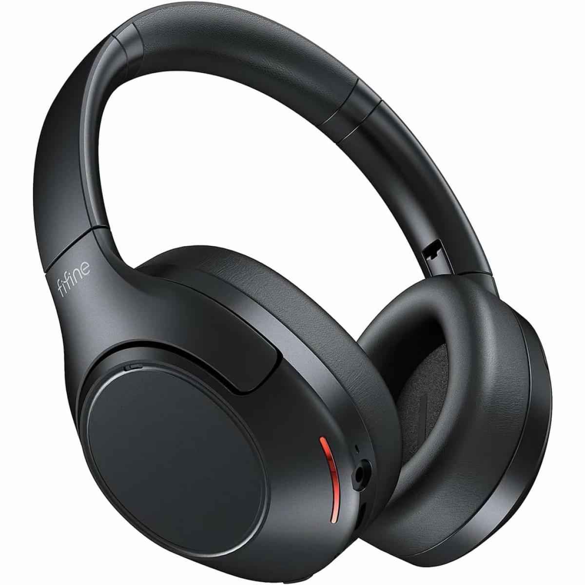 FIFINE X3 Over - ear Wireless Headphone with Active Noise Canceling, Bluetooth 5.3, Three Modes, Detachable Boom Microphone X3