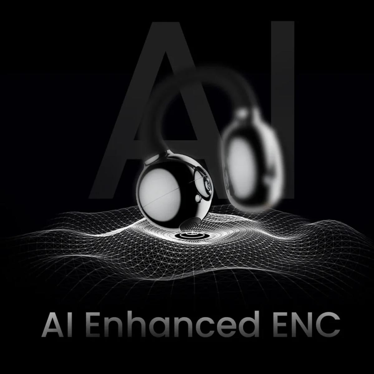 Hifuture Flexclip Ai Enhanced Environmental Noise Cancellation Enc Open Ear Wireless Earphone 30 Hrs Play Time Light Weigt Design Black Hifuture Flexclip Ai Enhanced Environmental Noise Cancellation Enc Open Ear Wireless Earphone 30 Hrs Play Time Light Weigt Design Black