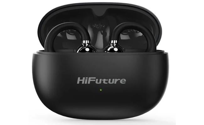 Hifuture Flexclip Ai Enhanced Environmental Noise Cancellation Enc Open Ear Wireless Earphone 30 Hrs Play Time Light Weigt Design Black Hifuture Flexclip Ai Enhanced Environmental Noise Cancellation Enc Open Ear Wireless Earphone 30 Hrs Play Time Light Weigt Design Black