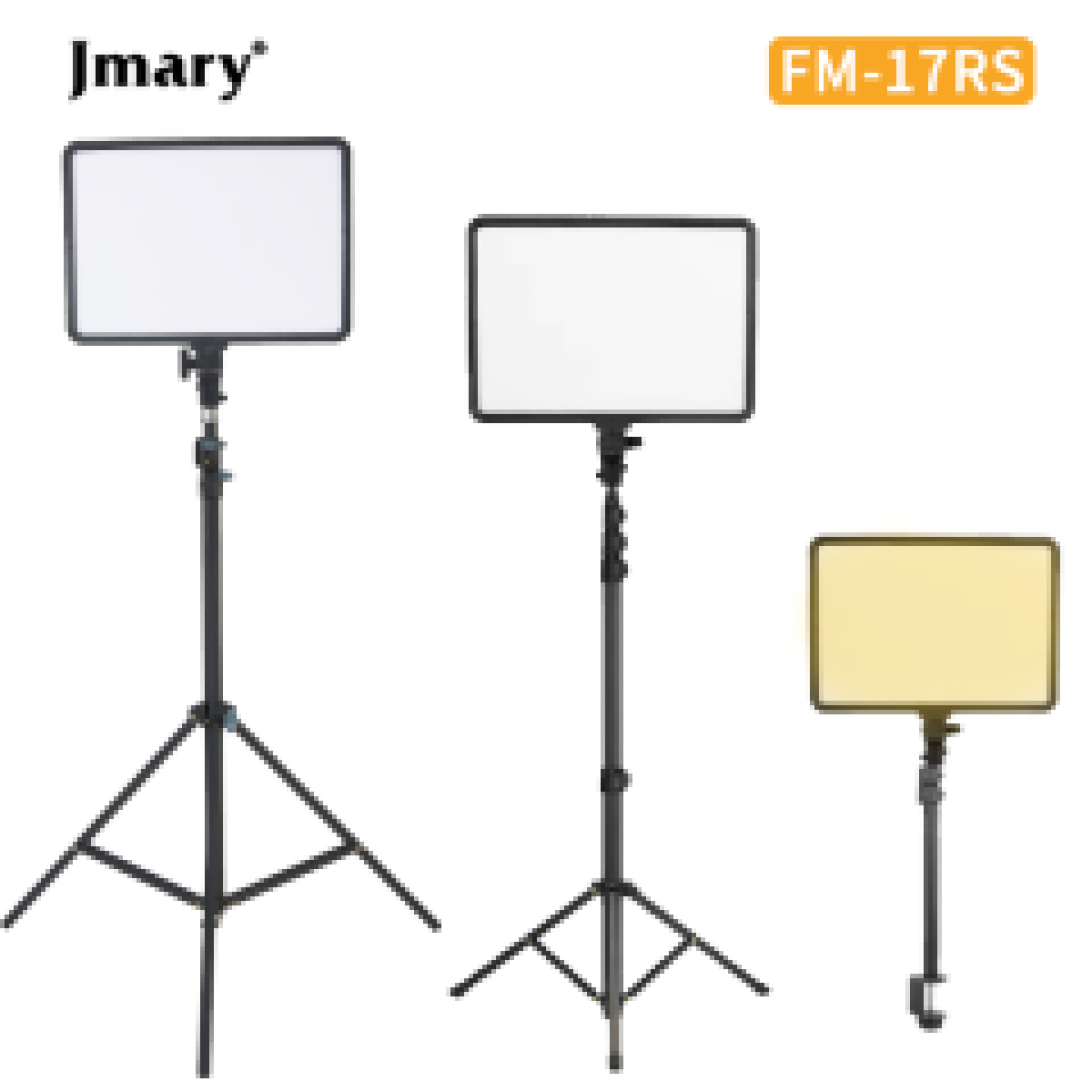 Jmary FM-17RS 17 inch Panel Video Light Ring Light
