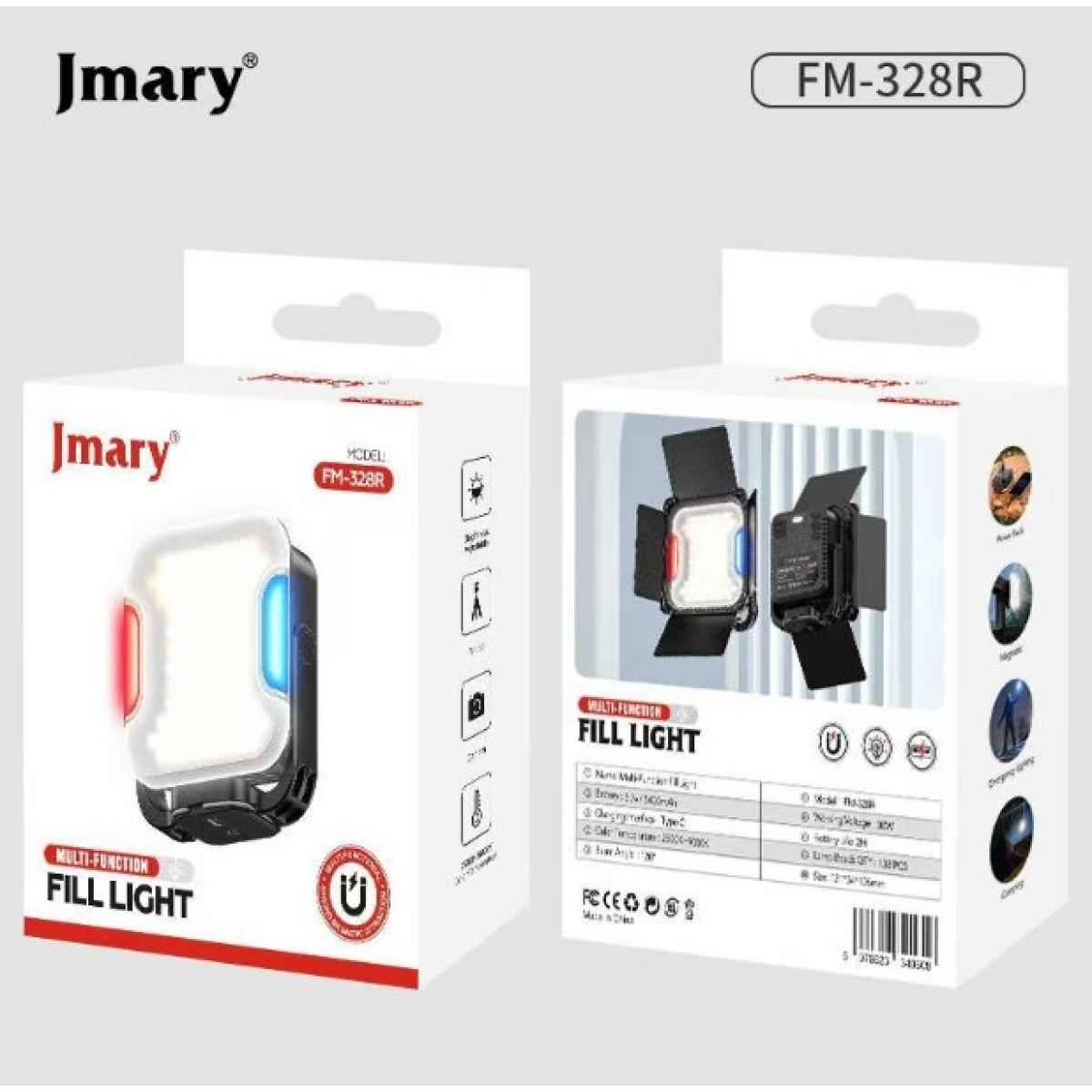 Jmary FM - 328RGB Video Fill Light, streaming gear