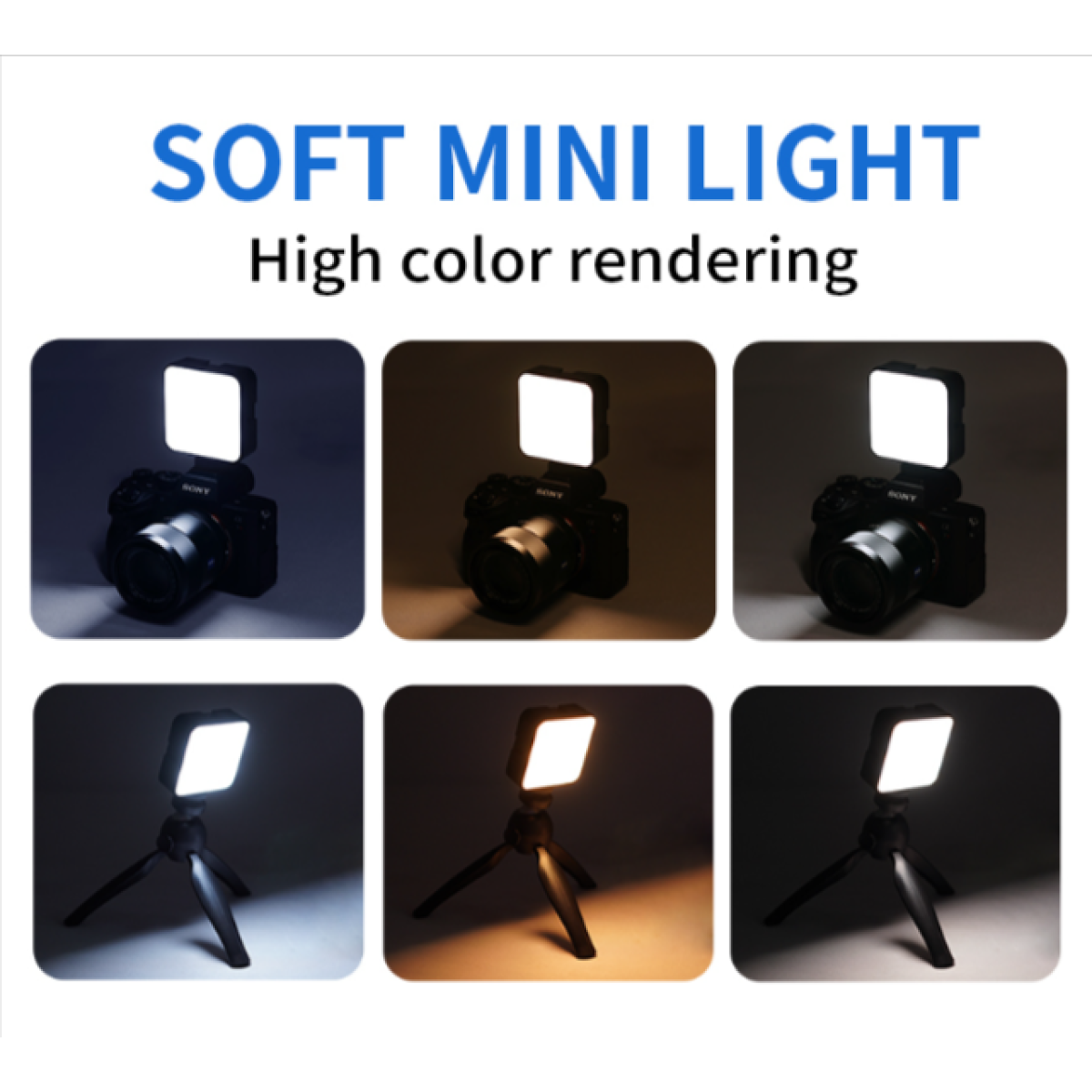 Jmary FM-59R Mini Video Fill LED Light