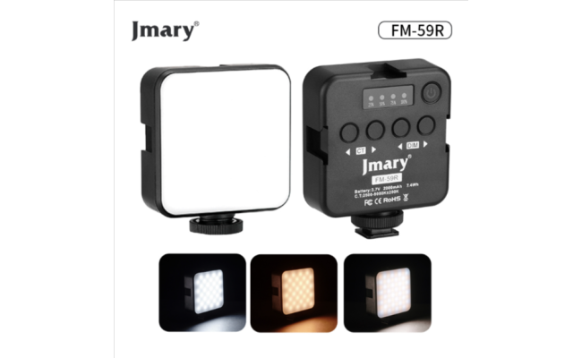 Jmary Fm 59r Mini Video Fill Led Light