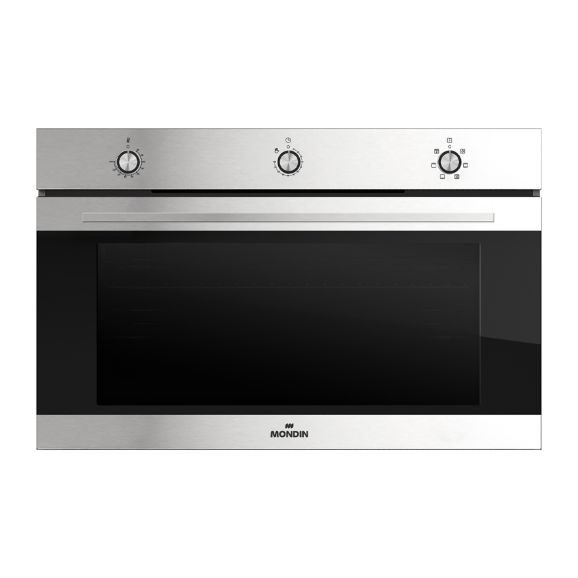 FM90XF06M Mondain Built-in Oven, 90 Cm, Steel, Electric