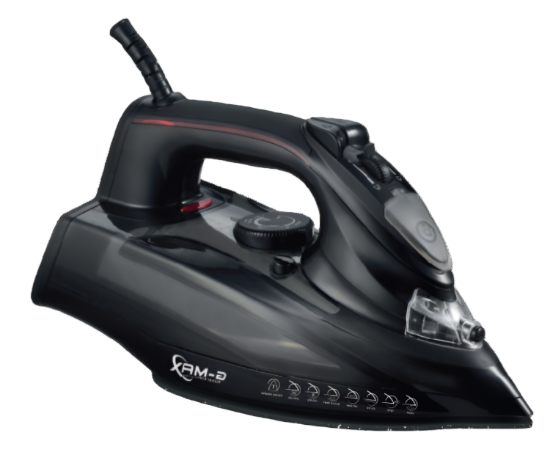 G-MAX Steam Iron, 2600Watts, 390Ml, Black - SG-8808