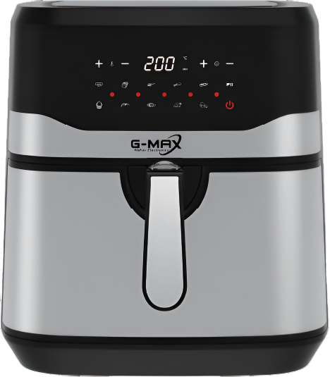 G-MAX Air Fryer, 1800Watts, 9.2Lit, Stainless Steel - KDF-593D