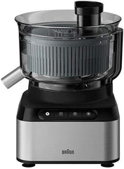 Braun Food Processor 800 W 2 speed settings with Pulse 2.1 L Bowl Capacity and Accessories Black