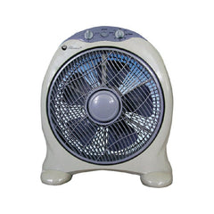 Home Electric Box Fan, 16Inch, White - HFB-1604