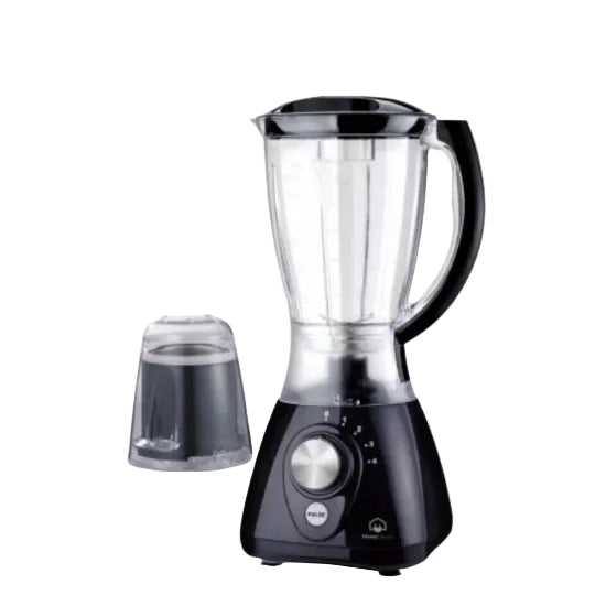 Home Electric Glass Blender, 2Speeds, 550Watts, Black - T-619