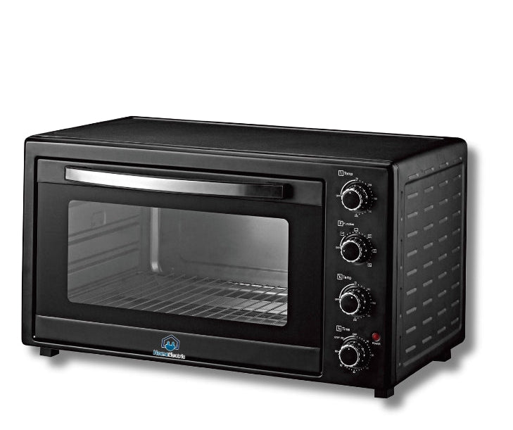Home Electric Oven Timer with Bell Ring, 60Lit, 2200Watts, Black - HK-66