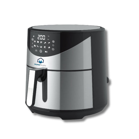 Home Electric Fryer, 9Lit, 1700Watts, Black & Silver - AF-734