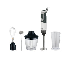 Home Electric Hand Blender, 2 Speed, Stainless Steel - HBS-945M