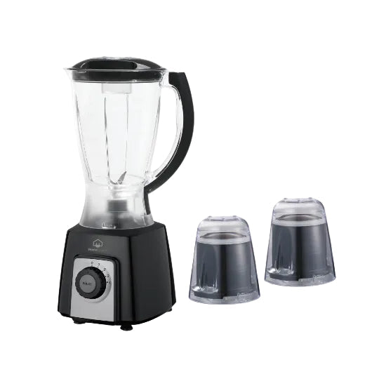 Home electric Blender Unbreakable jar, Safety Lock System, 1000Watts, Black - T-632