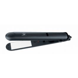 Home Electric Hair Straightener, 28Mm, Plates Mat, Black - HF-55