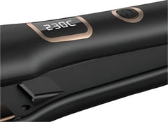 Home Electric Hair Straightener Ceramic, 40Watts, Black - HF-56