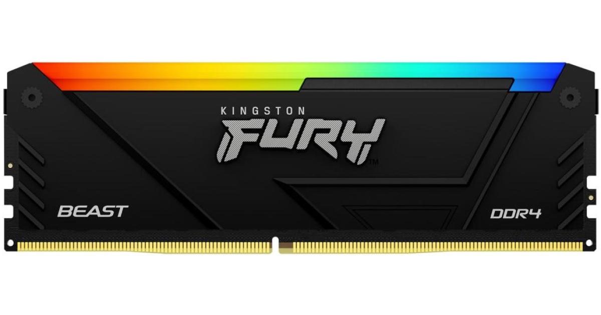 KingSton Fury Beast 32GB DDR4 3200MT/s-CL16 RGB Desktop Memory