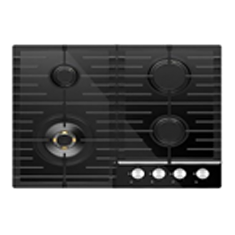 DR Flora Cooker 60 Cm Black with Copper Burners