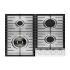 FZBH4-CTSFBB-S64X Flora Cooker 60cm Steel Copper Burners