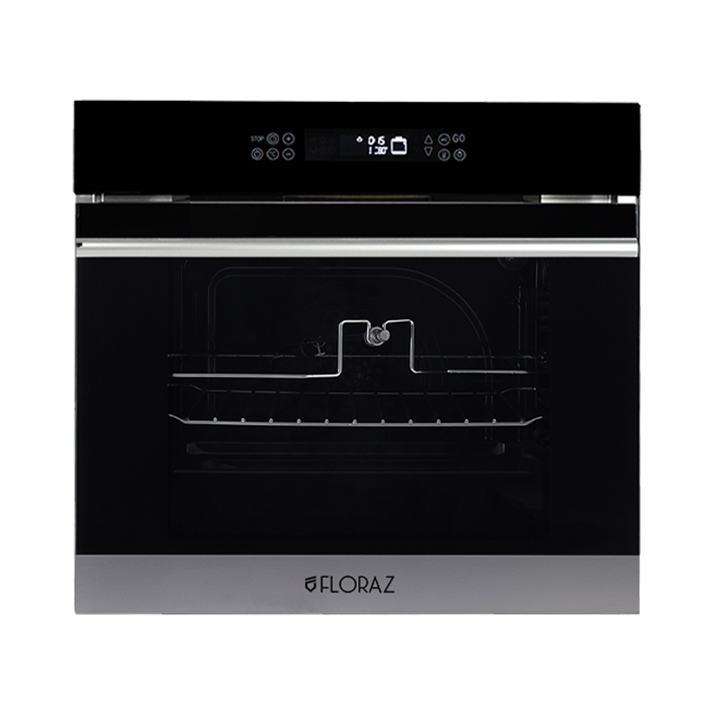 FZBO4-E11F-67PROBG Flora Electric Oven 60 Cm Black