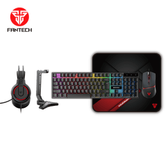 Fantech P51 5-in-1 Keyboard Combo with Mouse + Mousepad + Headset + Headset stand