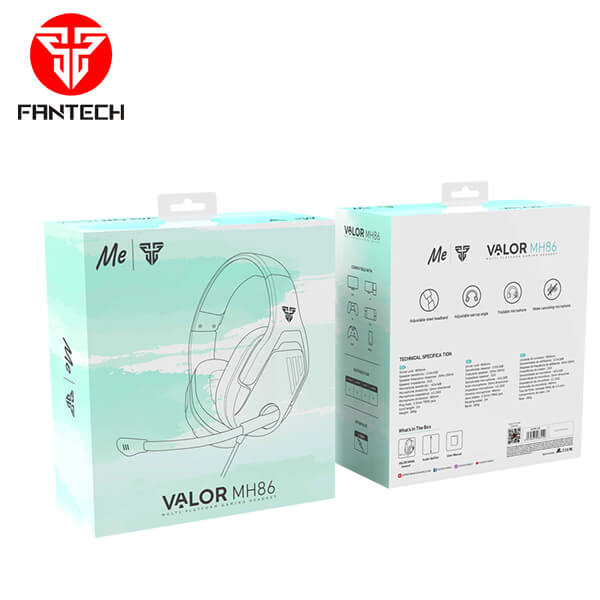 Fantech Valor MH86 Mint Edition Multi Platform Gaming Headset