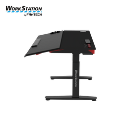 FANTECH DW314 WORK STATION DUAL-MOTOR ADJUSTABLE RISING DESK-ZURICH - BLACK
