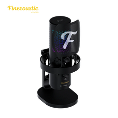 FANTECH FINECOUSTIC BLACK RESONO DUAL MODE CONDENSER MICROPHONE