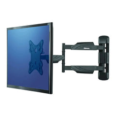 Fellowes Full Motion TV Wall Mount Full 360 Rotation Support Monitor up to 55”/77 lbs