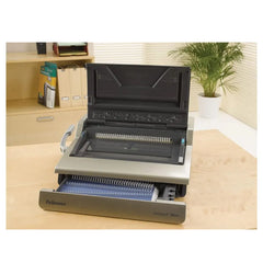 Fellowes Galaxy-E Electric Wire Binding Machine W/ Starter Kit