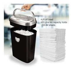 Fellowes Powershred 53C Shredder Cross Cut Shreds 10 Sheets