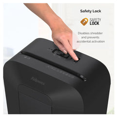Fellowes Powershred LX50 Shredder, Cross Cut, Shreds 9 Sheets